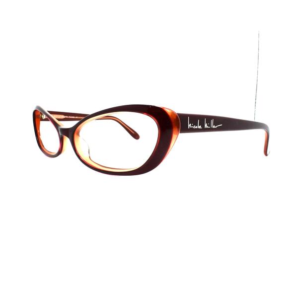 Nicole Miller Tortola Red Tide 54-16-140mm Eyeglasses FRAMES ONLY - GOOD - Picture 1 of 12